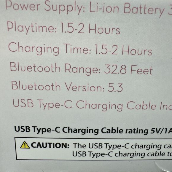 Bluetooth wireless speaker and clock with LED Radio Mode And Usb Charging {LA} - Picture 12 of 16